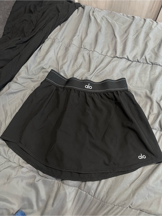 ALO Yoga Dresses & Skirts - ALO Yoga Black Circle Skirt with Elastic Waistband